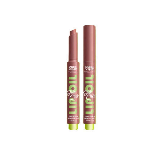 Two slim, sleek tubes of Waterproof Matte Press Lip Gloss - Long-Lasting, Transfer-Resistant, Brightening Lipstick in muted rose shade, designed for easy application and vibrant wear.